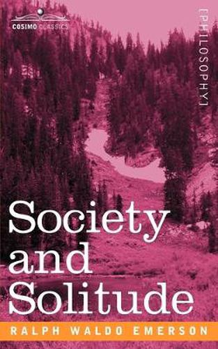 Cover image for Society and Solitude