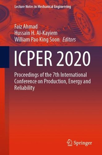 Cover image for ICPER 2020: Proceedings of the 7th International Conference on Production, Energy and Reliability