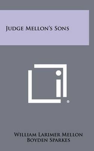 Cover image for Judge Mellon's Sons