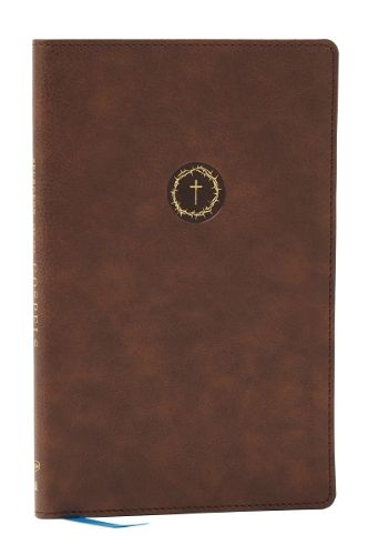 Cover image for Spurgeon and the Gospels: The Gospels with Devotions from Charles Spurgeon (NKJV, Brown Leathersoft, Comfort Print)