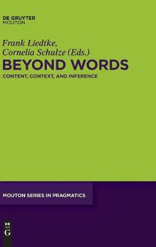 Cover image for Beyond Words: Content, Context, and Inference