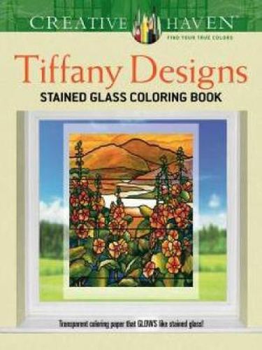 Cover image for Creative Haven Tiffany Designs Stained Glass Coloring Book