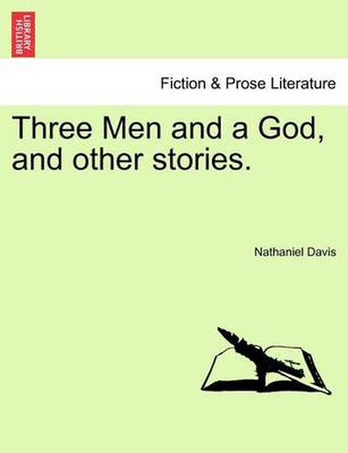 Cover image for Three Men and a God, and Other Stories.