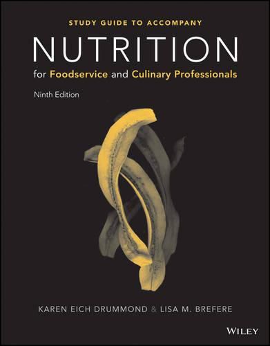 Cover image for Nutrition for Foodservice and Culinary Professionals