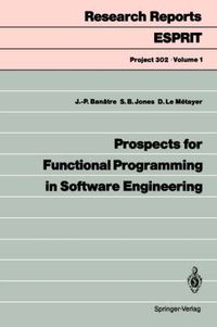 Cover image for Prospects for Functional Programming in Software Engineering