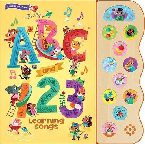 Cover image for ABC and 123 Learning Songs