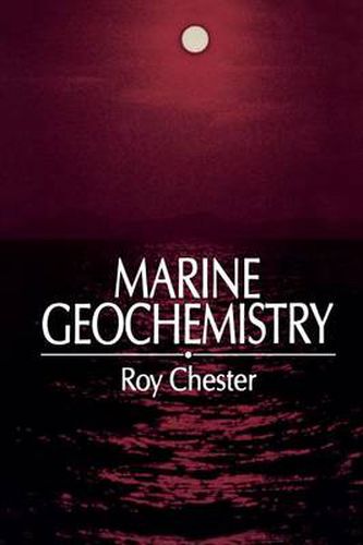 Cover image for Marine Geochemistry