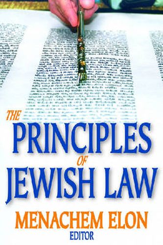 Cover image for Principles of Jewish Law