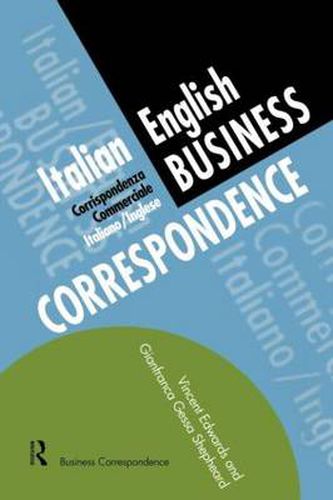 Cover image for Italian/English Business Correspondence