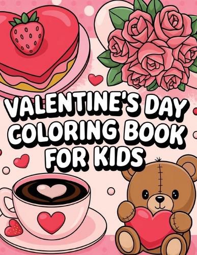 Cover image for Valentine's Day Coloring Book for Kids