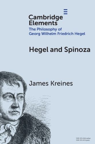 Cover image for Hegel and Spinoza