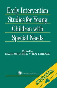 Cover image for Early Intervention Studies for Young Children with Special Needs