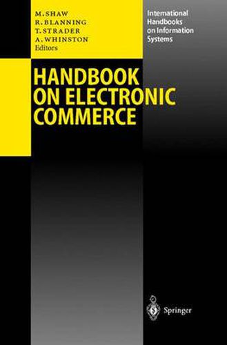 Cover image for Handbook on Electronic Commerce