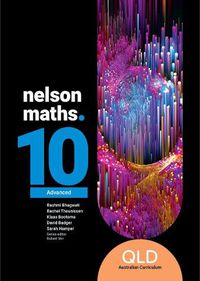 Cover image for Nelson Maths 10 Advanced (QLD) Student Book with Nelson MindTap