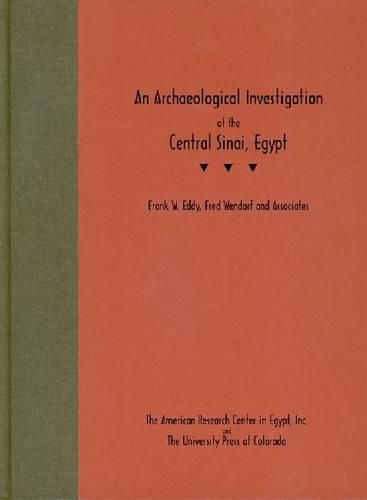 An Archaeological Investigation of the Central Sinai, Egypt