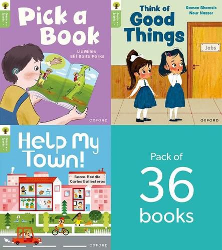 Cover image for Oxford Reading Tree Green Sparks: Level 3 LEVEL 3 PACK of 36