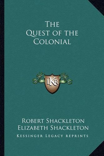 Cover image for The Quest of the Colonial