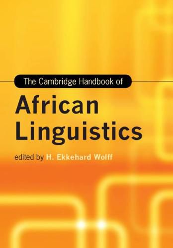 Cover image for The Cambridge Handbook of African Linguistics