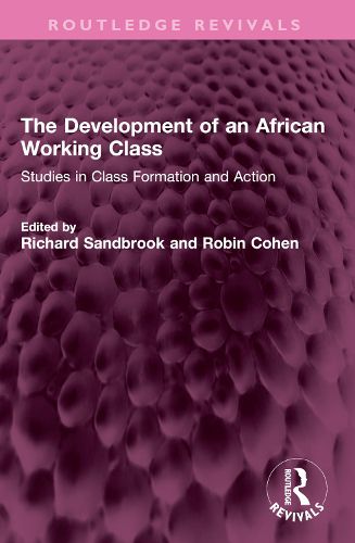 Cover image for The Development of an African Working Class