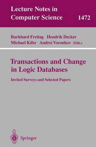 Cover image for Transactions and Change in Logic Databases