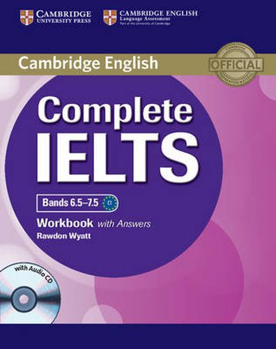 Cover image for Complete IELTS Bands 6.5-7.5 Workbook with Answers with Audio CD