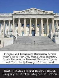 Cover image for Finance and Economics Discussion Series