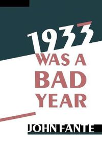 Cover image for 1933 Was a Bad Year