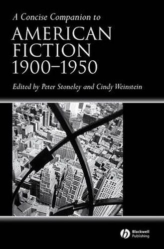 Cover image for A Concise Companion to American Fiction 1900-1950