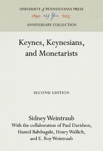 Cover image for Keynes, Keynesians, and Monetarists