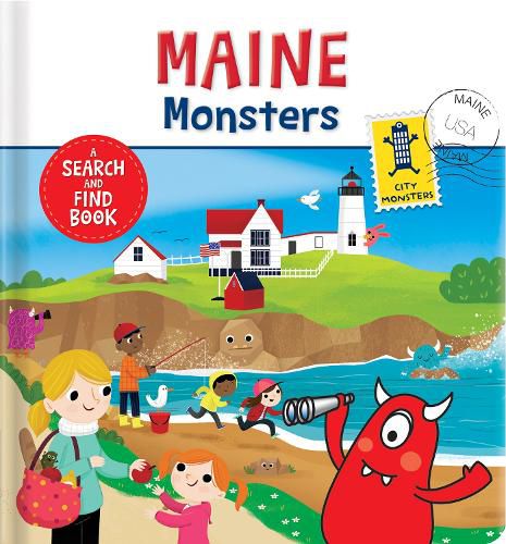 Cover image for Maine Monsters: A Search and Find Book