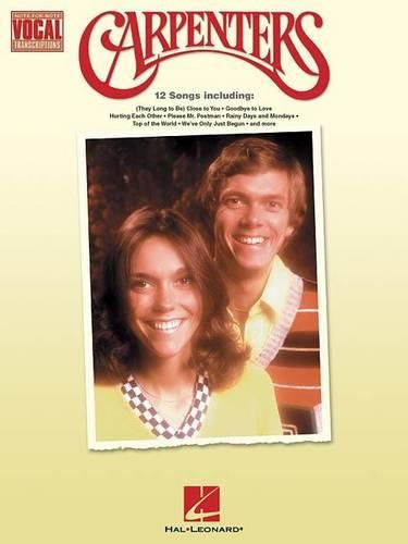 Cover image for Carpenters: Note-For-Note Vocal Transcriptions