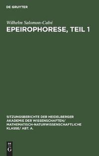 Cover image for Epeirophorese, Teil 1