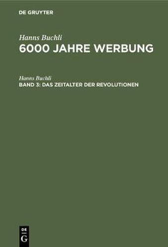 Cover image for Das Zeitalter der Revolutionen