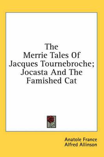 Cover image for The Merrie Tales of Jacques Tournebroche; Jocasta and the Famished Cat