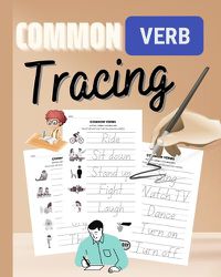 Cover image for Common Verbs Tracing Workbook