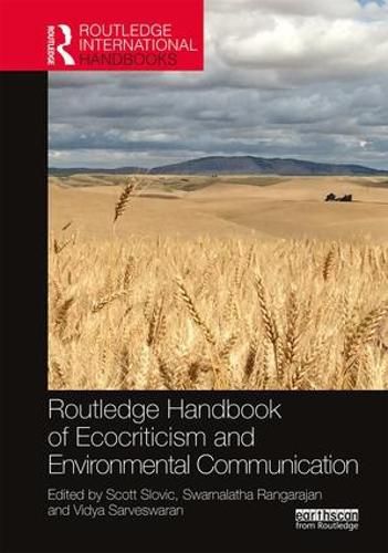 Cover image for Routledge Handbook of Ecocriticism and Environmental Communication