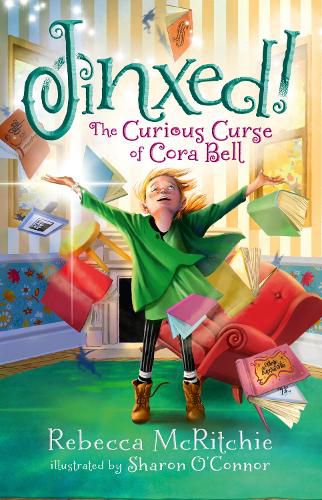 Cover image for The Curious Curse of Cora Bell (Jinxed!, Book 1)