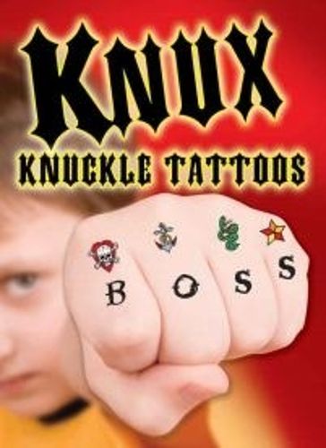 Cover image for KNUX -- Knuckle Tattoos for Boys