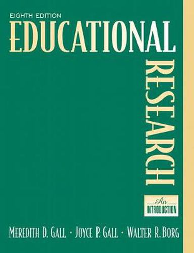 Cover image for Educational Research: An Introduction