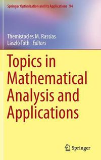 Cover image for Topics in Mathematical Analysis and Applications