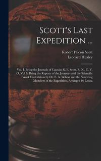 Cover image for Scott's Last Expedition ...