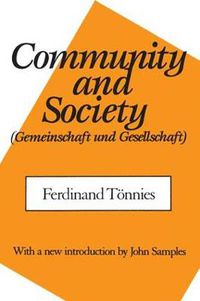 Cover image for Community and Society