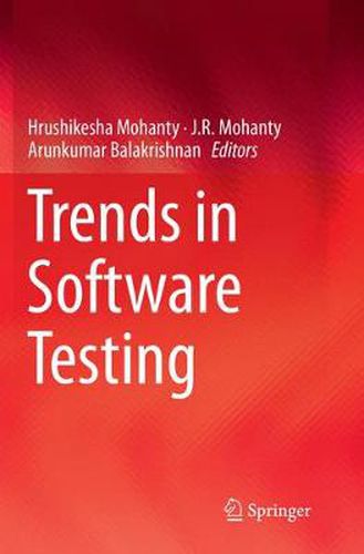 Cover image for Trends in Software Testing