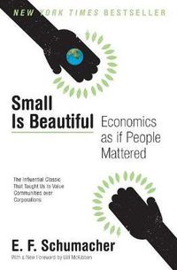 Cover image for Small Is Beautiful: Economics as If People Mattered