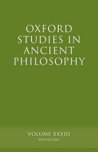 Cover image for Oxford Studies in Ancient Philosophy