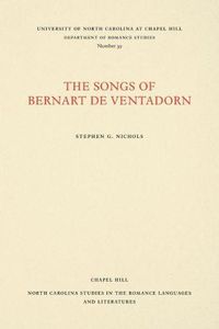 Cover image for The Songs of Bernart de Ventadorn