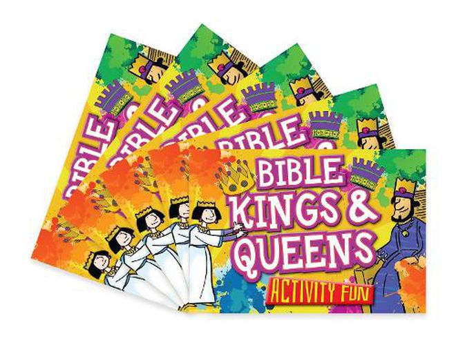 Bible Kings & Queens Activity Fun: 5 Pack