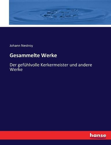 Cover image for Gesammelte Werke