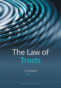 Cover image for The Law of Trusts