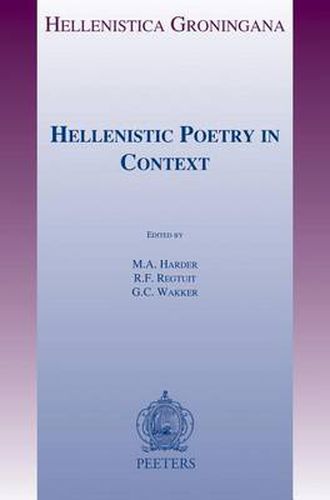 Cover image for Hellenistic Poetry in Context